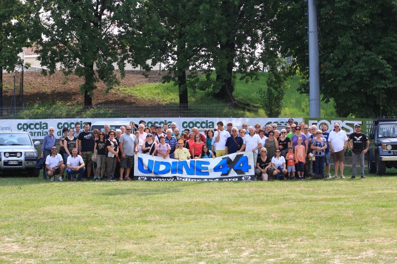 Luglio 2017 foto di gruppo con Udine 4x4